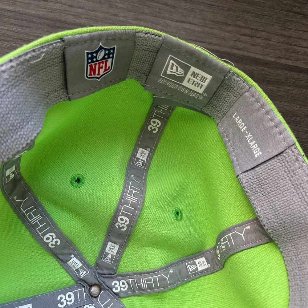 Lot of 2 Seattle Seahawks New Era Hats | NFL Caps | Fitted + Snapback
